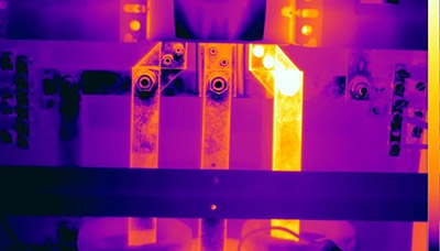 Infrared Thermography using infrared camera